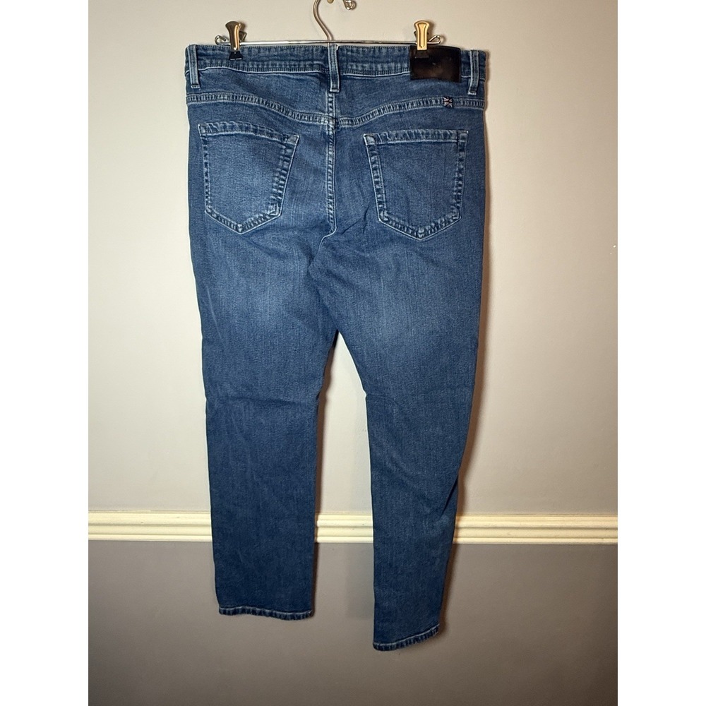 English Laundry Jeans Men 36x32‎ Blue Medium Wash Cotton Harrow Straight fit - Picture 5 of 5
